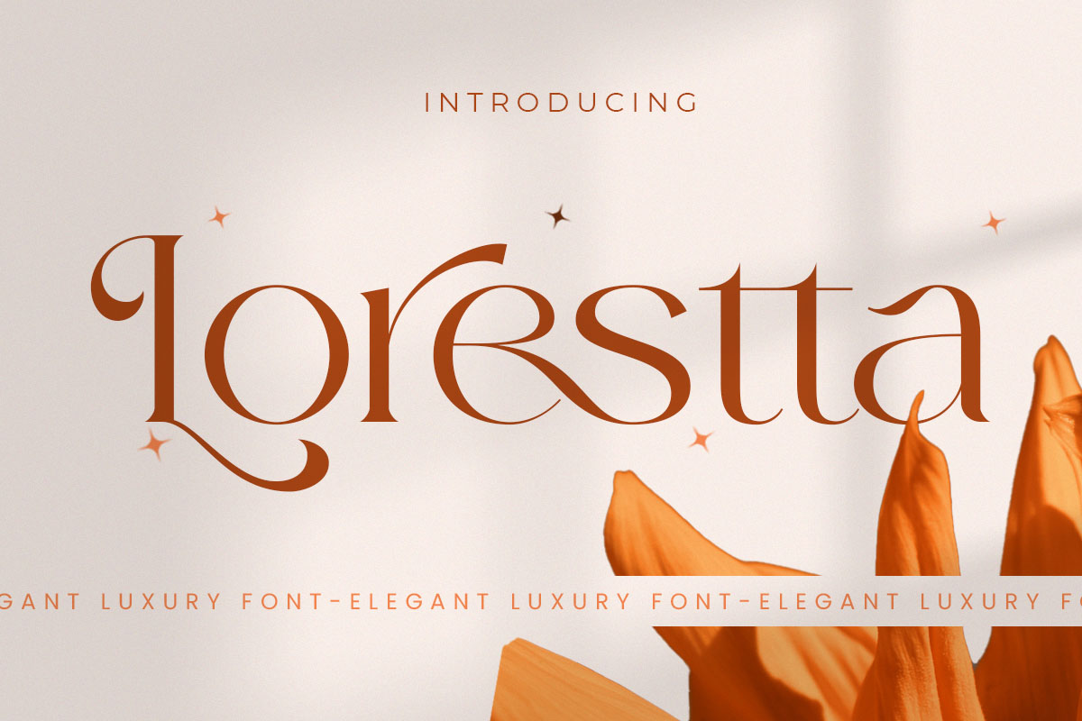 Lorestta // Elegant Luxury Serif