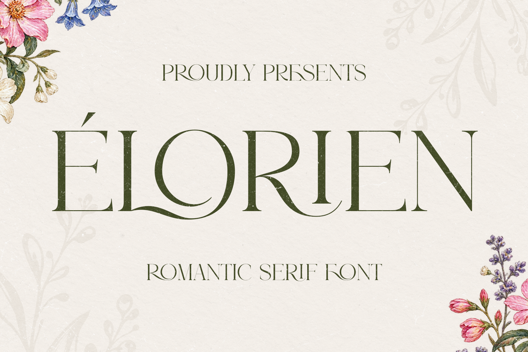 ÉLORIEN — Elegant Serif Font